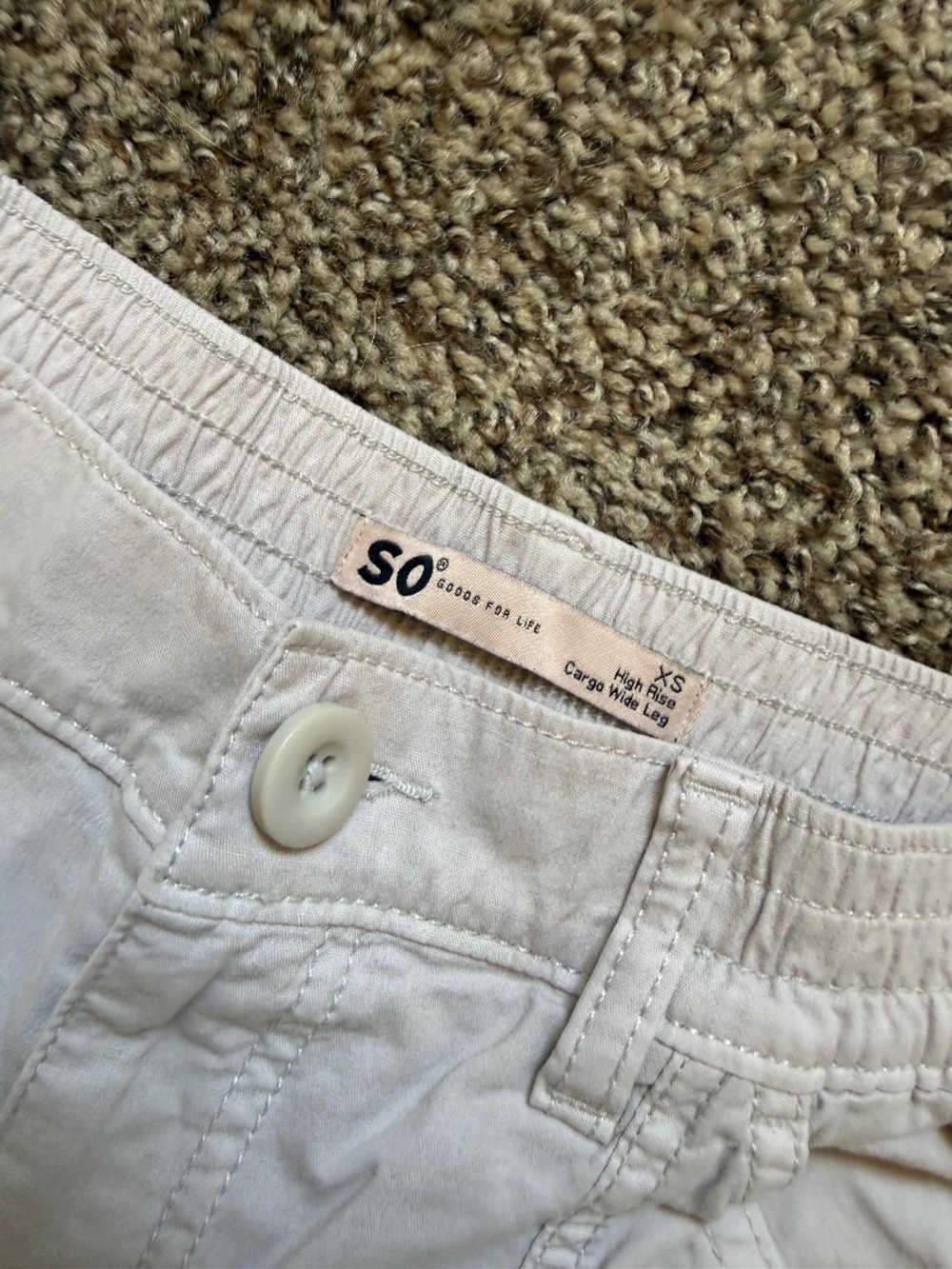 Beige Cream Pants